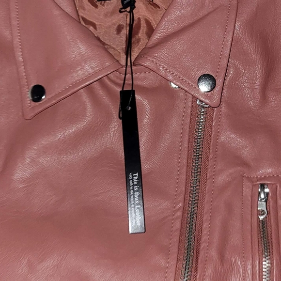 Love Tree womens faux leather moto jacket - Picture 14 of 14